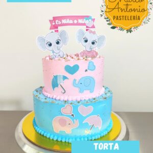 Torta para Baby shower Girardot