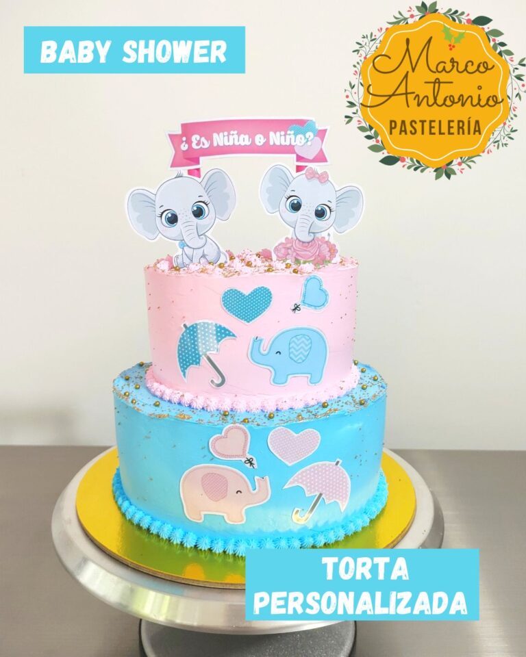 Torta para Baby shower Girardot