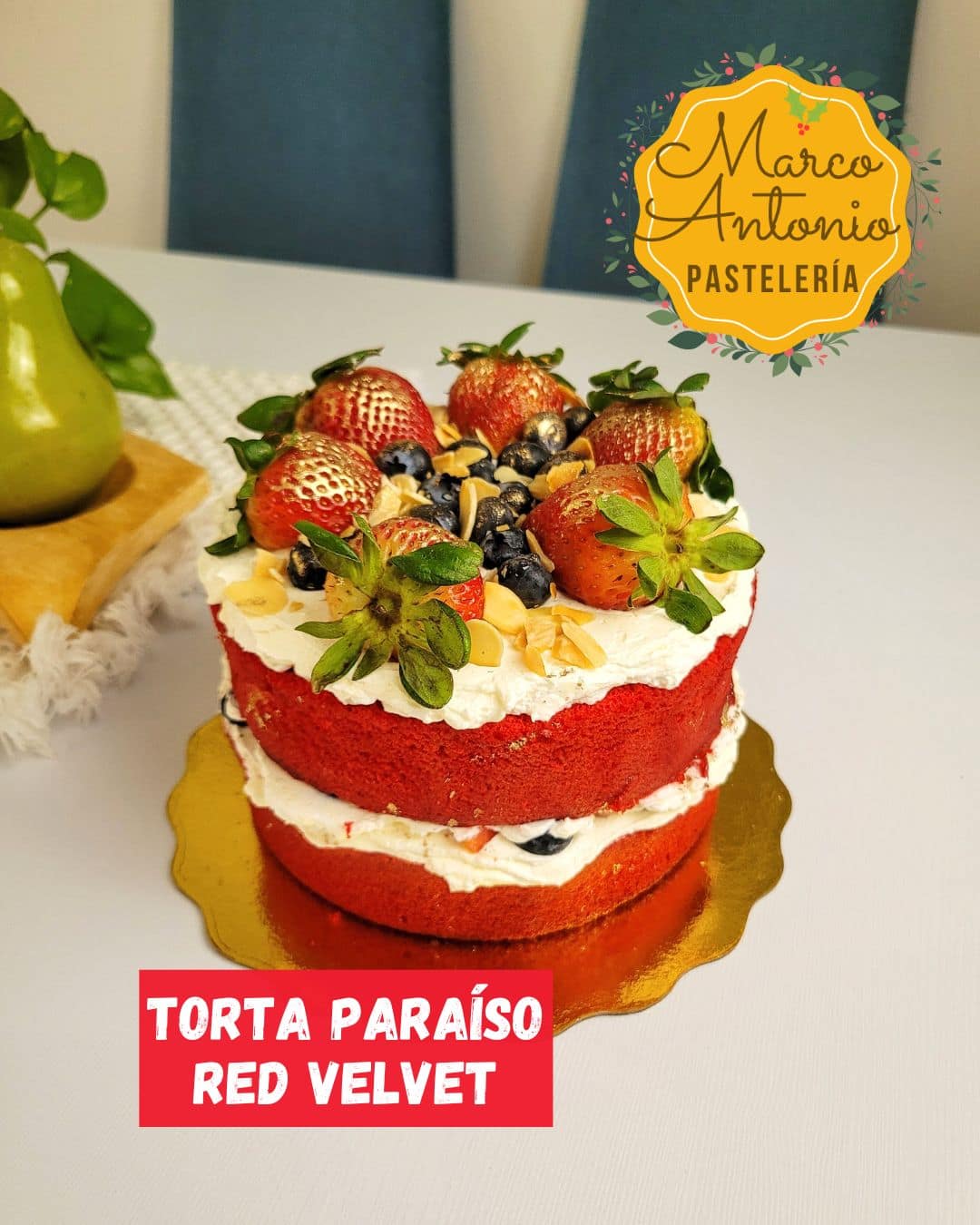 Torta red velvet Girardot