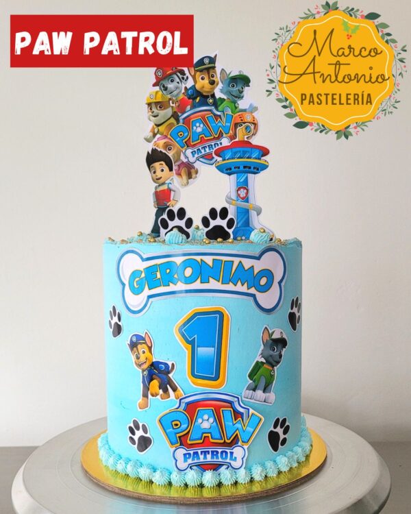 Torta de Paw Patrol en Girardot